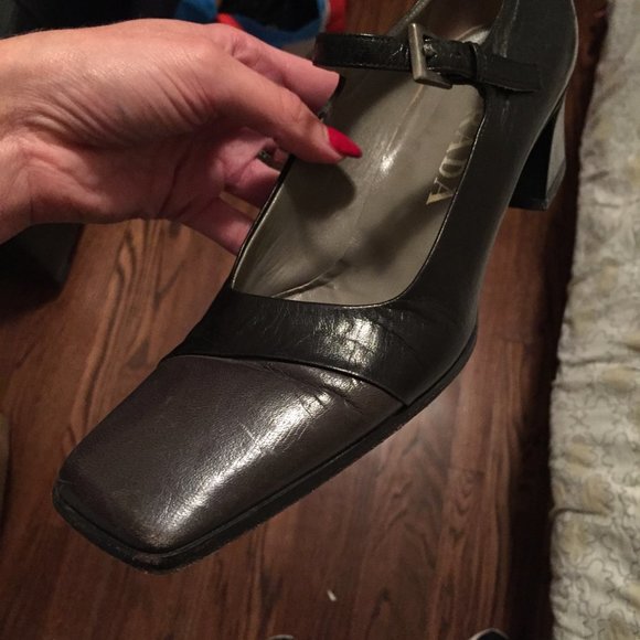 Vintage Mary Jane Heels by Prada - Picture 2 of 4